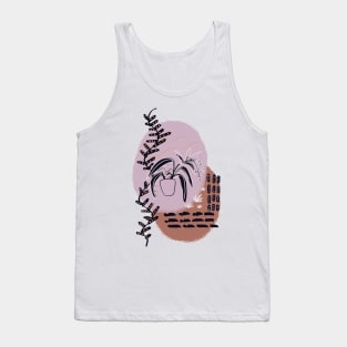 Bohemian Plants Style Tank Top